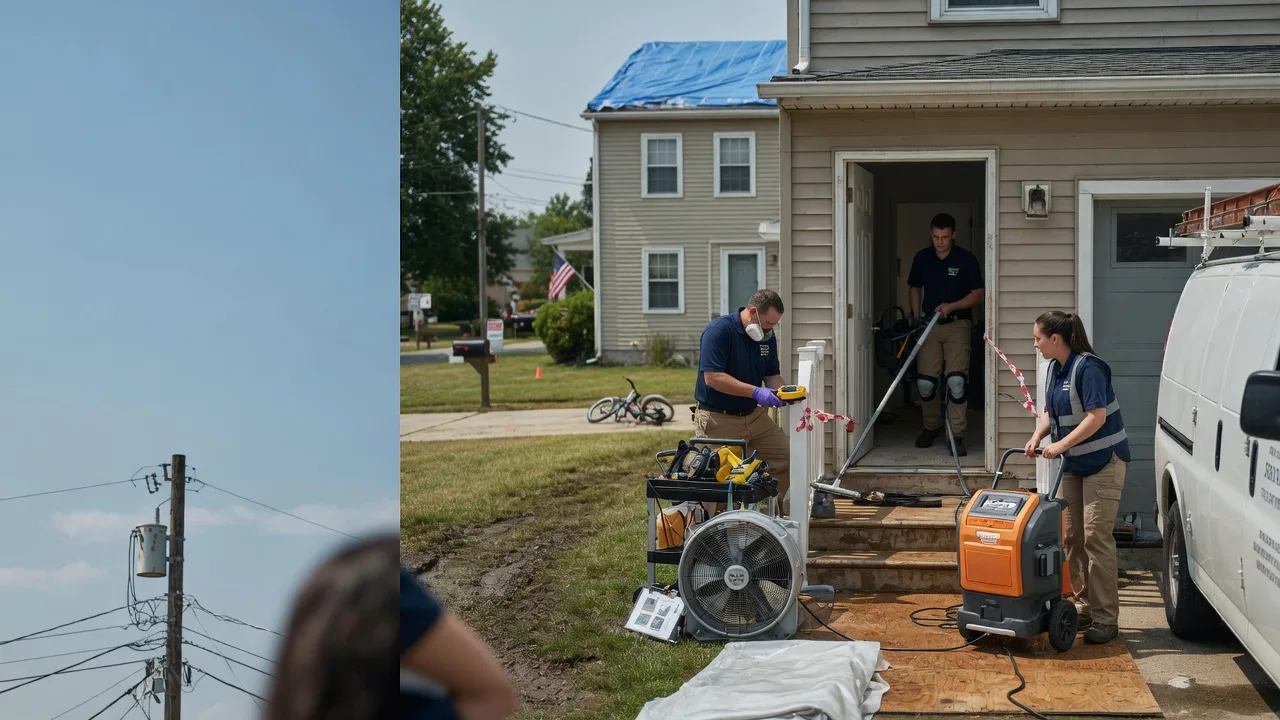 Water Damage Repair in Lecompton, KS near me